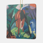 Horse and Eagle by Franz Marc, Cubism Artヴィンテージ セラミックオーナメント (左)