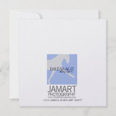 HORSE AND HEART 5.25 x 5.25 card 招待状 (裏面)