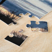 Horse and Oak Tree Fine Art Photography ジグソーパズル (側面)