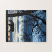 Horse and Oak Tree Fine Art Photography ジグソーパズル (横)
