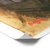 Horse and Rider by Edgar Degas,ヴィンテージ勉強アート ポスター (角)