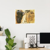 Horse and Rider by Edgar Degas,ヴィンテージ勉強アート ポスター (ホームオフィス)