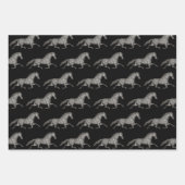Horse Art Horse Lover Wrapping Craft Paper ラッピングペーパーシート (正面2)