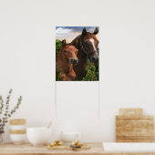 Horse art poster ポスター (キッチン)