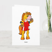 Horse as Runner カード (裏面)