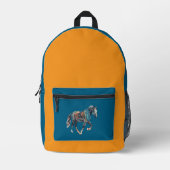 Horse Backpack/Bag プリントバックパック (正面)