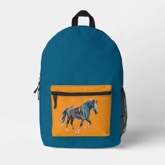 Horse Backpack/Bag プリントバックパック (正面)