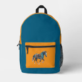 Horse Backpacks/Bag プリントバックパック (正面)