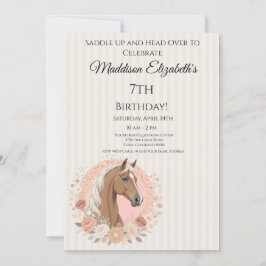 Horse Birthday 招待状