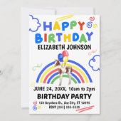 Horse Birthday Invitation 招待状 (正面)