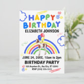 Horse Birthday Invitation 招待状 (スタンド正面)