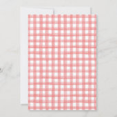 Horse Birthday Pony Party サンキューカード (裏面)