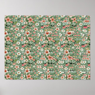 HORSE By A TREE STEREOGRAM 16" x 12", No Frame ポスター