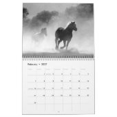 Horse Calendar 2024あなたの写真 カレンダー (2月 2027)