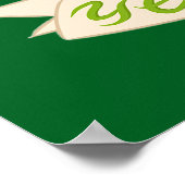 Horse Chinese New Year 2026 Cute Lucky Poster ポスター (角)