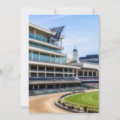 Horse Cowboy Kentucky Derby Party 1st Birthday 招待状 (裏面)