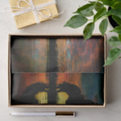 Horse Cowboy Silhouette Sunset 薄葉紙 (ギフト)