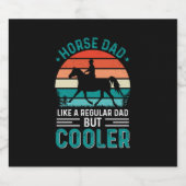 Horse Dad スパークリングワインラベル (シングルラベル)
