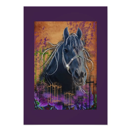 HORSE DIAMONDポートレート – フォトプリント フォトプリント            (正面)