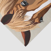 horse eating spaghetti decoupage 薄葉紙 (詳細)