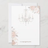 Horse Elegant Birthday  招待状 (裏面)