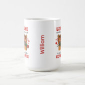 Horse Express Your Love Mug コーヒーマグカップ (中央)