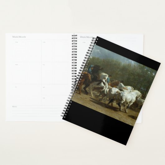 Horse Fair Rosa Bonheur Planner プランナー手帳 (ディスプレー)