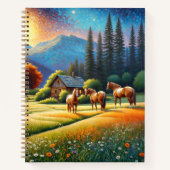Horse Farm ノートブック (正面)