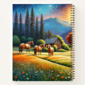 Horse Farm ノートブック (裏面)