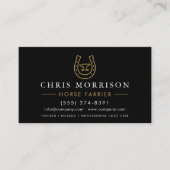 Horse Farrier  名刺 (正面)