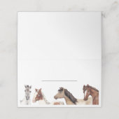 Horse Fill in  プレイスカード (外部開封)