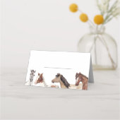 Horse Fill in  プレイスカード (正面)