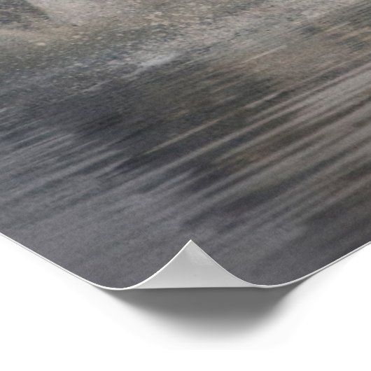 Horse Galloping in the Mediterranean Water ポスター (角)