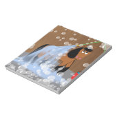 Horse Getting a Bath.tif ノートパッド (回転)