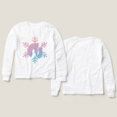 Horse Girl Long Sleeve Shirt  (デザイン 正面＆背面)