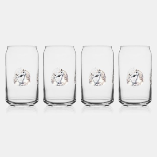 HORSE GLASSES ガラス缶 (正面)