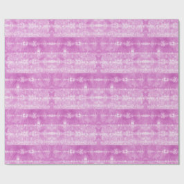 Horse Hair Tile Stripe Pink ラッピングペーパー