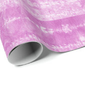 Horse Hair Tile Stripe Pink ラッピングペーパー (ロールコーナー)
