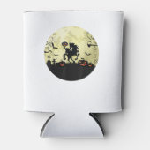 horse halloween headless horseman Pumpkin and moon 缶クーラー (正面)