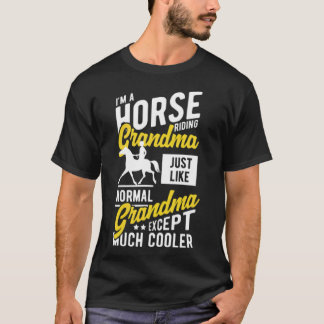Horse Horses Funny Gift Riding Gift horse racing c Tシャツ