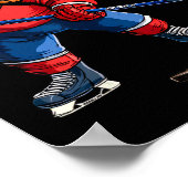Horse Ice Hockey  ポスター (角)