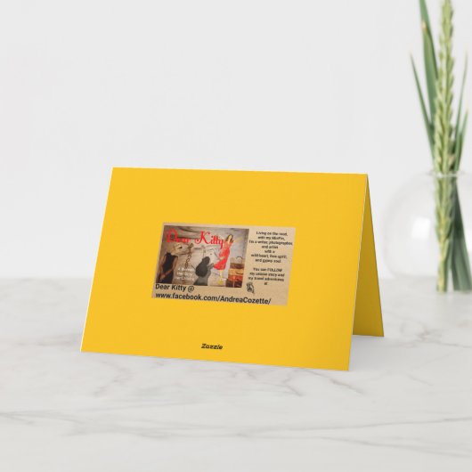 Horse In Fall カード (裏面)