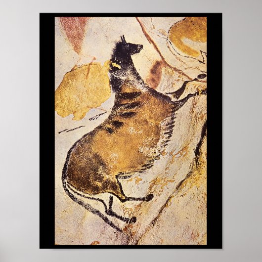 Horse', Lascaux, Dordone_Art of Roquity ポスター (正面)
