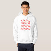 Horse Line Pattern Sweatshirt – Identity Statement パーカ (正面フル)