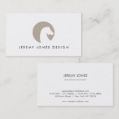 HORSE LOGO No. 2名刺 名刺 (正面/裏面)