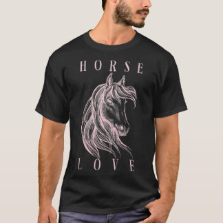 Horse Love bibi & tina norman thelwell  Tシャツ
