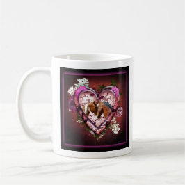 HORSE LOVE WHISPERS MUG コーヒーマグカップ