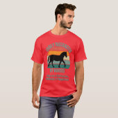 Horse lover gift Easily Distracted By Horses boy Tシャツ (正面フル)