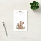Horse Lover Gift Stationery ポストイット (オフィス)