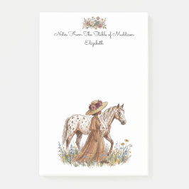Horse Lover Gift Stationery ポストイット